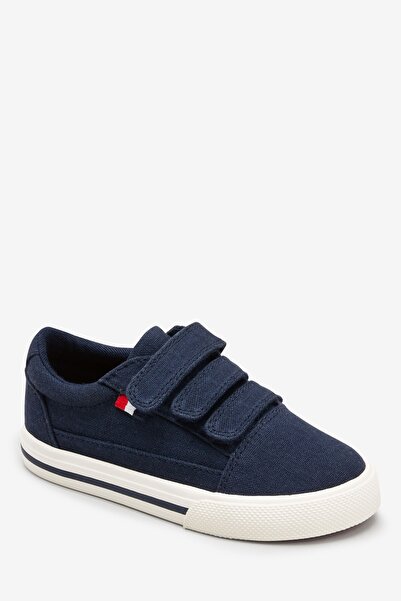 Next Baby Navy Banded Sneakers