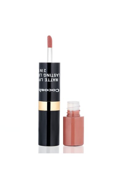 Cocosh She Lipstick - Matte Smile Lipstick & Lipgloss 2 In 1 02 Latte8681569700475