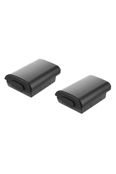 WOTOBE Xbox 360 Oyuncu Kolu Pil Kapağı Yuvası Siyah- 2adet