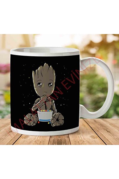 ART HEDİYE 1-1423 كوب مطبوع على الجانبين من Groot Eating Candies.jpg