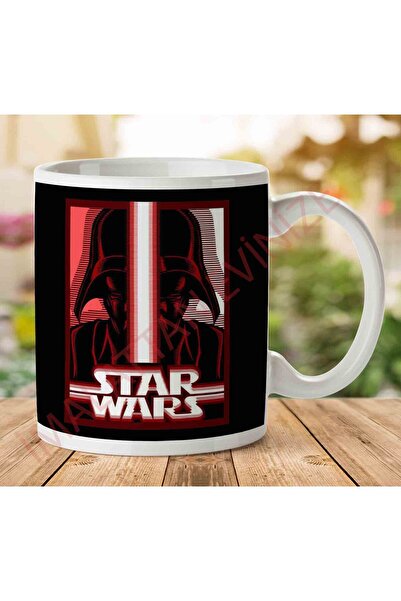 ART HEDİYE 1-849 كوب دارث فيدر سيث لورد ستار وورز مطبوع على الجانبين