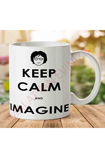 ART HEDİYE 1-1095 KEEP CALM - كوب جون لينون مطبوع على الجانبين.jpg