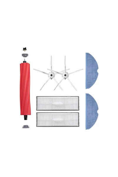 srfn ticaret Σετ ανταλλακτικών βουρτσών Roborock T7s Plus White - 7 τεμάχια