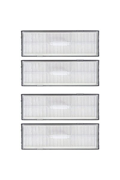 srfn ticaret Συμβατό με φίλτρο Hepa τύπου Roborock S7+ - 4 τεμάχια