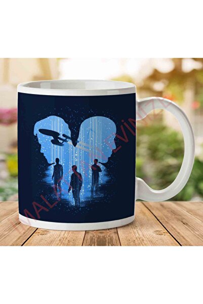 ART HEDİYE 1-813 كوب بودلي جو ستار تريك مطبوع على الجانبين