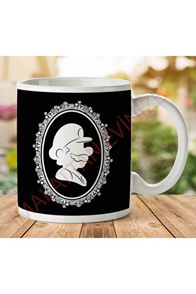 ART HEDİYE 1-2151 كوب سوبر ماريو مطبوع عليه صورة ظلية على الجانبين.jpg