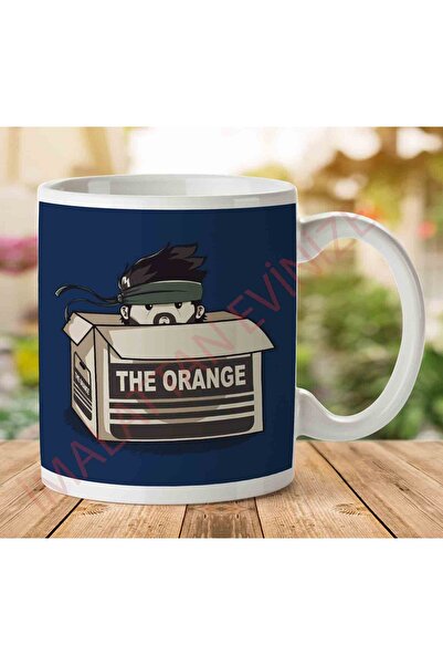 ART HEDİYE 1-1999 كوب سوليد سنيك ذا أورانج ميتال جير سوليد مطبوع على الجانبين...