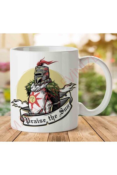 ART HEDİYE Dark Souls Paise The Sun Two Sided Printed Mug.jpg
