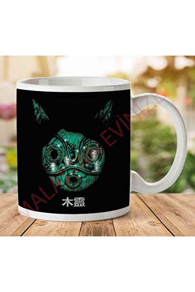 ART HEDİYE 1-1599 My Neighbour Totoro Little Spirits Two Sided Printed Mug Gl...