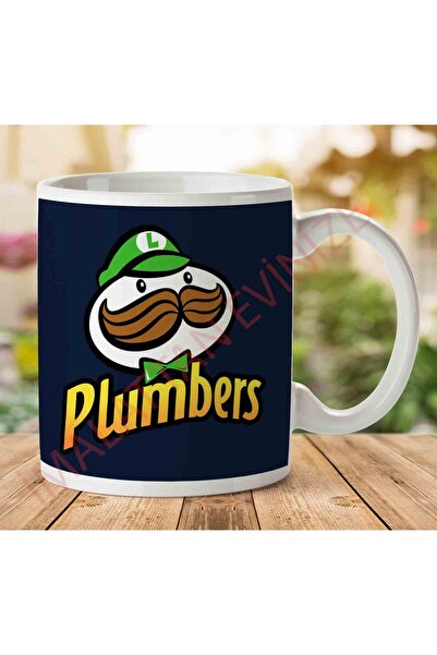 ART HEDİYE 1-2148 كوب سوبر ماريو برينجلز لويجي مطبوع على الجانبين.jpg