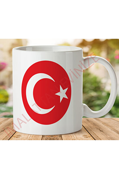 ART HEDİYE 1-462 كوب مطبوع عليه علم تركي على الجانبين.jpg