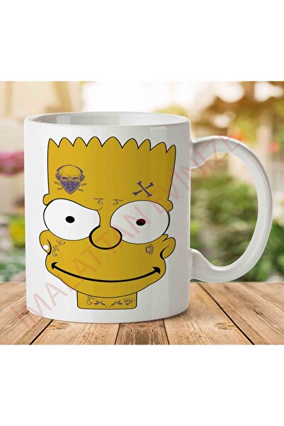 ART HEDİYE 1-1212 كوب مطبوع عليه صورة سيمبسون بارت على الجانبين.jpg