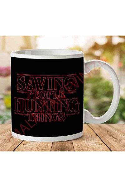 ART HEDİYE 1-1922 كوب مطبوع عليه وجهين من Saving Peoples Stranger Things Supe...