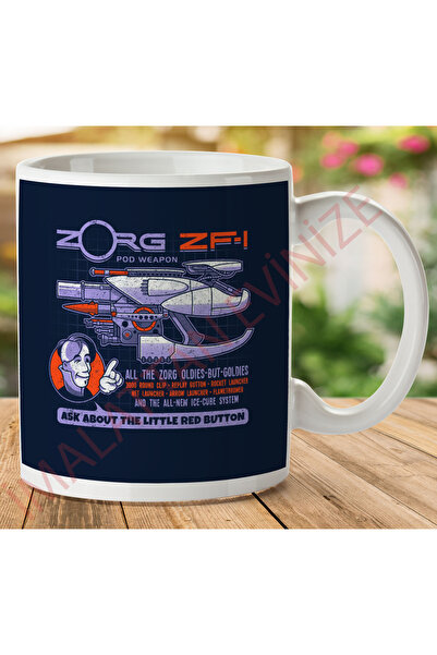 ART HEDİYE 1-625 كوب Zorg Blaster ZF-1 من العنصر الخامس مطبوع على الجانبين.jpg