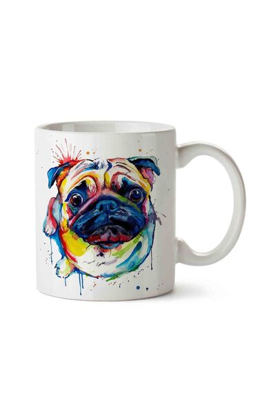 ART HEDİYE كوب كلب الصلصال 3 مطبوع على الجانبين.jpg