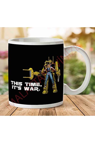 ART HEDİYE 1-2214 هذا الوقت هو الحرب ريبلي العمل محمل الغريبة كوب مطبوع على الوجهين.jpg