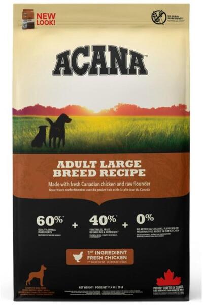 Acana Heritage Adult Large Breed Köpek Maması 11,4 Kg