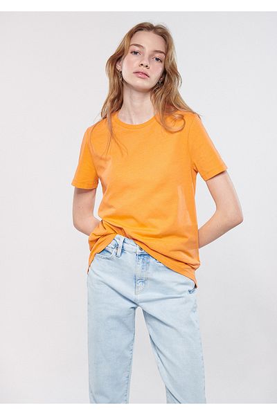 Mavi Orange Basic T-Shirt Regular Fit / Normal Cut 1611648-71406