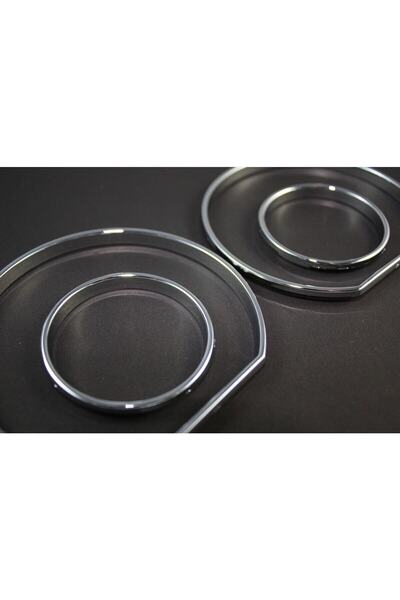 NOS Bmw E36 Gösterge Halkası Bmw 3 Seri E36 Krom Kadran Çerçevesi Seti, E36 G...