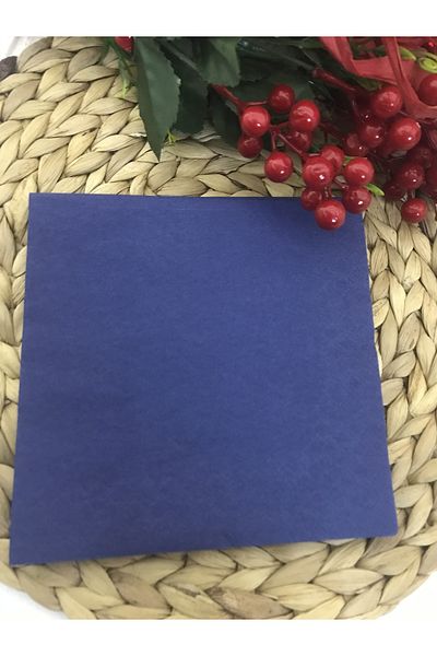 Deniz Party Store Navy Blue Paper Napkins 16 Pieces