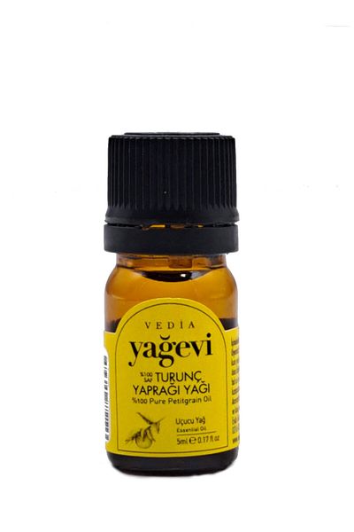 Yağevi 5 ml 100% Pure Orange Leaf - Petitgrain Essential Oil