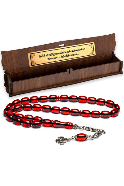 OTTOTESBİH Tassel placat cu argint din chihlimbar de foc