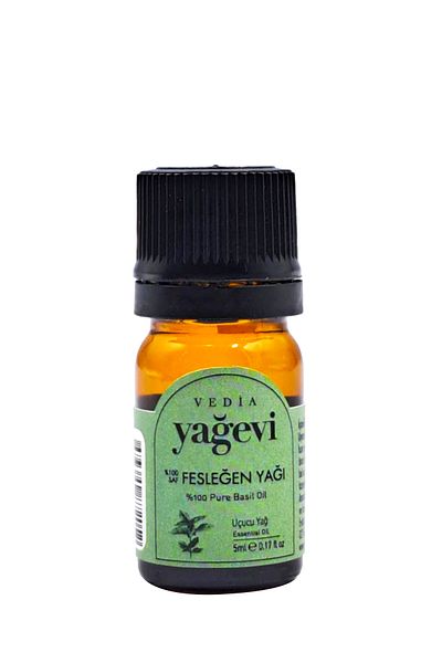 Yağevi 5 Ml 100% Pure Basil Essential Oil