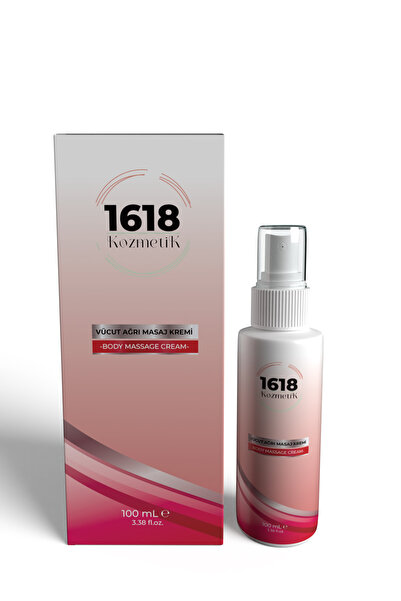 1618 Kozmetik Vücut Ağrı Masaj Kremi 100 ML