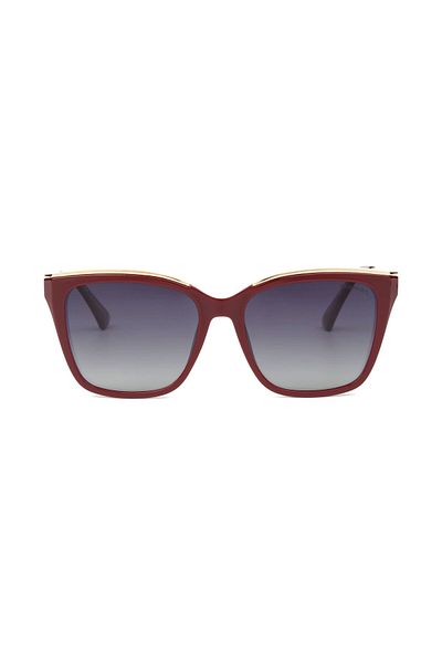 Despada DS 2290 C4 Cat Eye Claret Red Women's Sunglasses