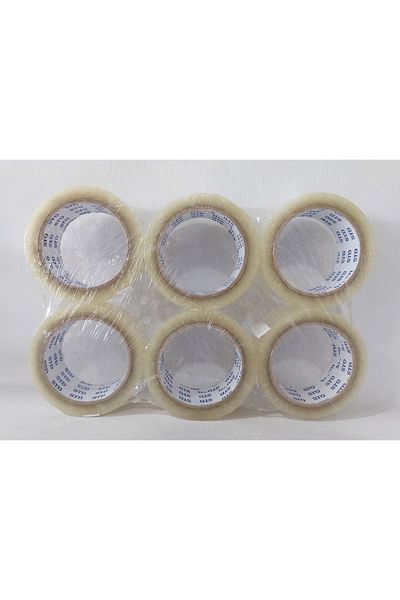 Std BOX TAPE ACRYLIC 45 MMX 100 METERS 6 PIECES