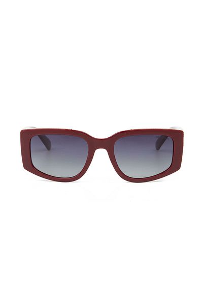 Despada DS 2309 C3 Rectangular Claret Red Women's Sunglasses