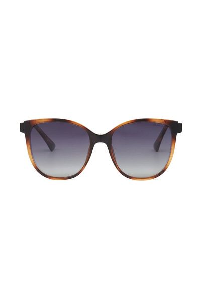 Despada Ds 2287 C2 Cat Eye Brown Women's Sunglasses