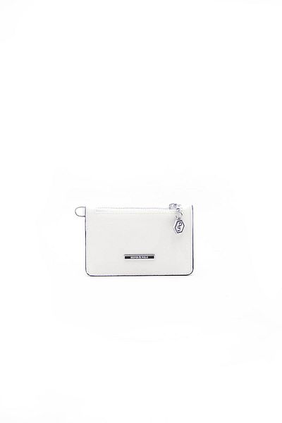 Silver Polo Silver & Polo White - White Sp1097 Women's Wallet & Card Holder