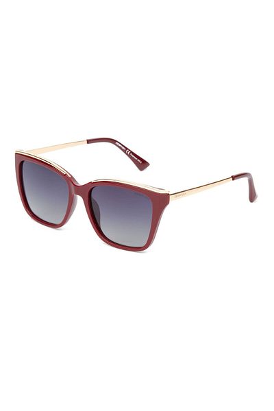 Despada DS 2290 C4 Cat Eye Claret Red Women's Sunglasses