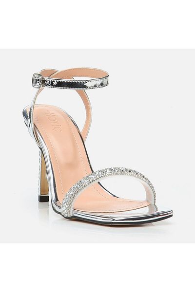 Hotiç Women's Lame Heeled Sandals