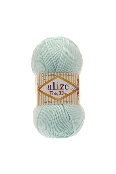 Alize Baby Best 19 Νήματα πλεξίματος με κρύσταλλο θάλασσας