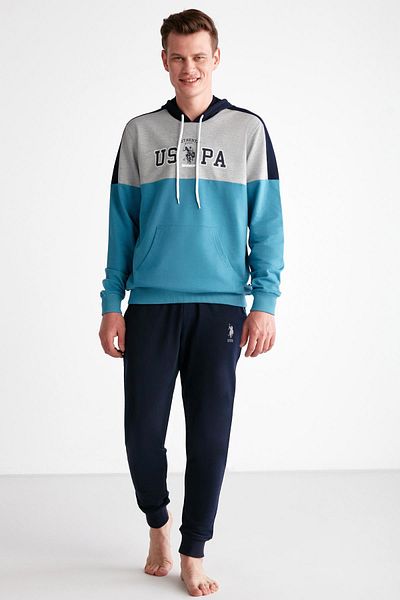Polo best sale sweatsuit blue