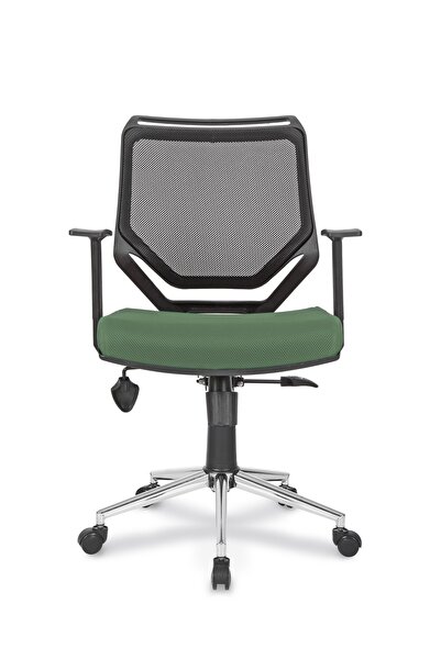 RiseOfis Natury File Müdür Koltuğu Multi Tilt Mekanizmalı Krom Yıldız Ayaklı
