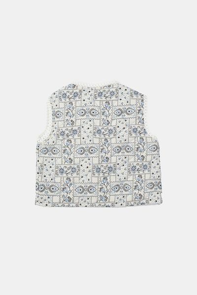 GB Baby Bg Store Baby Girl Patterned Vest 23pssbg2709