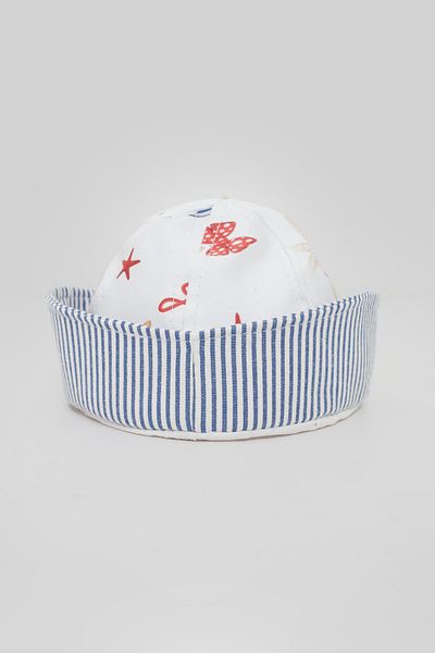 Layette Bg Store Baby Boy Gestreifte Mütze 22ss0lt7003