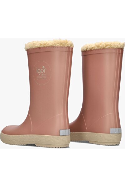 IGOR Unisex Çocuk Gül Kurusu Yağmur Çizmesi SPLASH DK BORREGUITO
