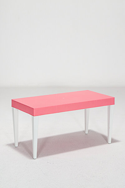 SANDALİE Junior Dikdörtgen Ergonomik Konforlu Anaokulu Kreş Çocuk Masası - Pembe