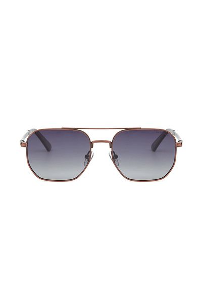 Despada Ds 2278 C4 Geometric Copper Men's Sunglasses