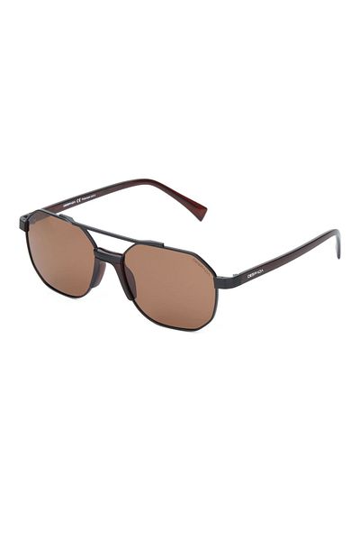 Despada DS 2274 C1 Geometric Black Unisex Sunglasses