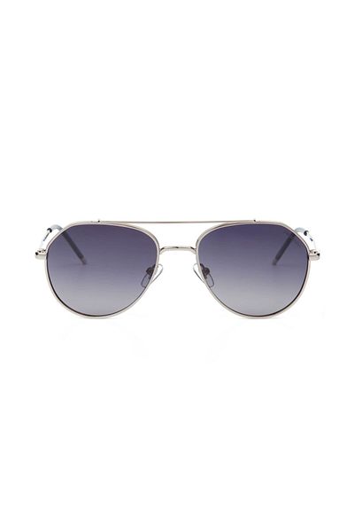 Despada DS 2281 C3 Drop Silver Unisex Sunglasses