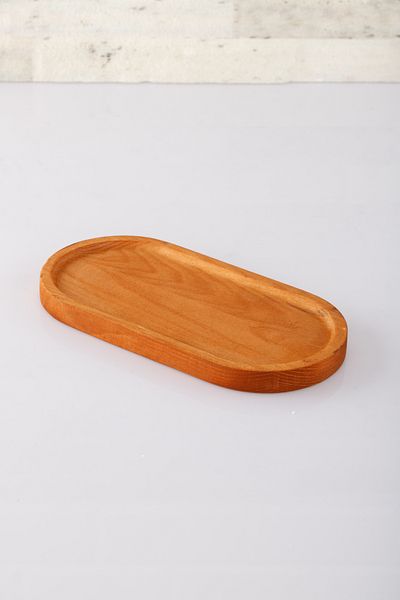 ANJEAHOME Vesta Wooden Stand (PRESENTATION PLATE) 13x25x2 Cm