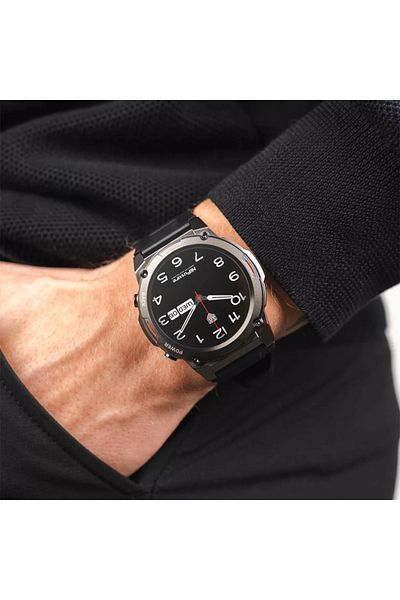 HiFuture Mix2 Black Sports Tracking - Bluetooth 5.2, Ip68, 1.43 Inch Amoled, 36mm Smartwatch