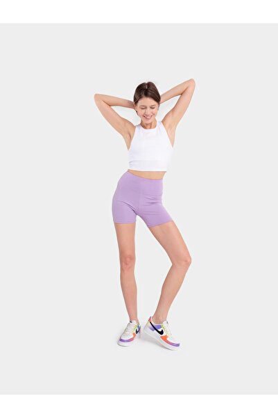 Stage Activewear ليلك راكب الدراجة النارية طماق