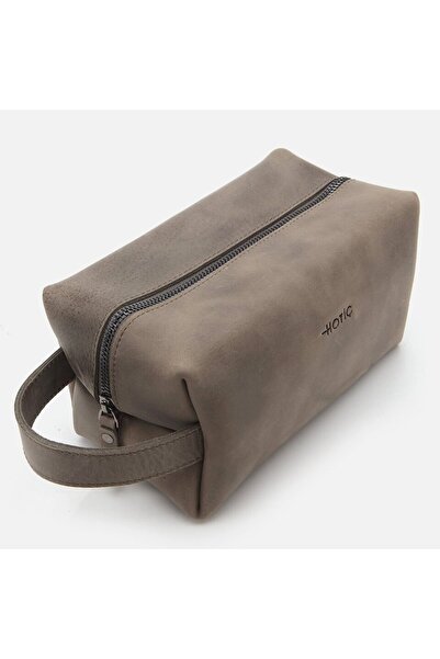 Hotiç Genuine Leather Khaki Men's Bag