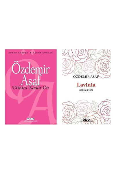Yapı Kredi Yayınları Dokuza Kadar On - Lavinia – Aşk Şiirleri - Özdemir Asaf